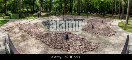 Trianon Memorial Park in Sopron Mountains, Sopron, Ungarn Stockfoto