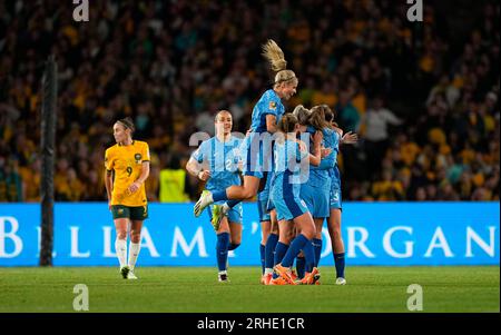 Sydney, Australien. 16. August 2023: Ella Toone (England) /01hc/ während eines Spiels, at, . Kim Price/CSM Stockfoto