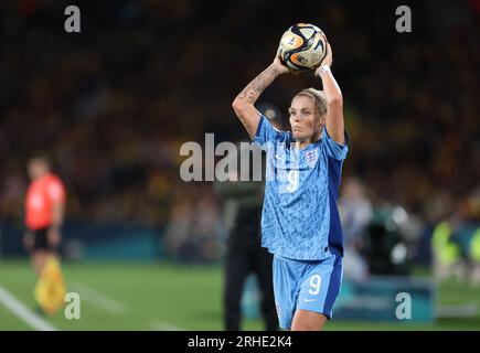 Sydney, Australien. 16. Aug. 2023. Rachel Daly aus England tritt beim Halbfinale zwischen Australien und England bei der FIFA Women's World Cup 2023 in Sydney, Australien, am 16. August 2023 an. Kredit: Ding Xu/Xinhua/Alamy Live News Stockfoto