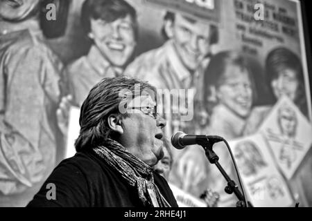 Lennart Grahn Sänger in der Popgruppe Shanes in den 60er Jahren Schwedisches Teen-Idol. Foto von 2011 Stockfoto