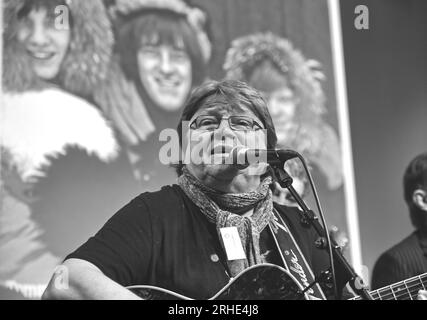 Lennart Grahn Sänger in der Popgruppe Shanes in den 60er Jahren Schwedisches Teen-Idol. Foto von 2011 Stockfoto