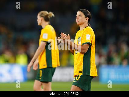 Während des Halbfinalspiels der FIFA Women's World Cup im Stadium Australia, Sydney. Bilddatum: Mittwoch, 16. August 2023. Stockfoto