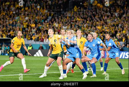 Sydney, Australien. August 2023. England trifft 2023 auf das Finale der FIFA Frauen-Weltmeisterschaft gegen Australien 3-1 im Stadion Australien in Sydney (Kleber Osorio) Credit: Kleber Osorio/Alamy Live News Stockfoto