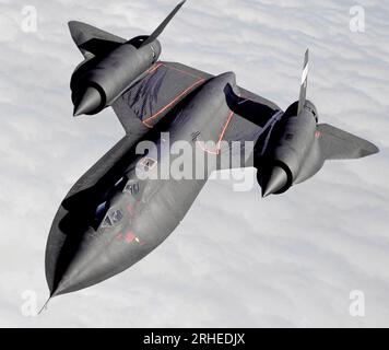 LOCKHEED SR-71 BLACKBIRD Stockfoto