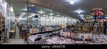 Amoeba Music Shop Stockfoto