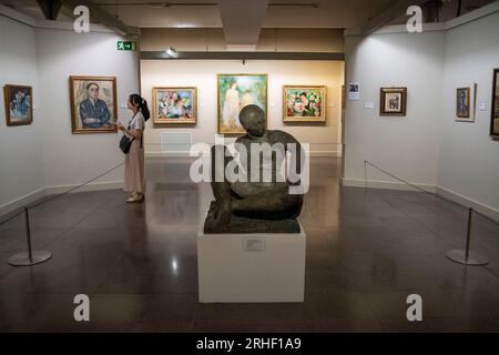 Montserrat Museum, Benediktinerkloster Santa Maria de Montserrat, Monistrol de Montserrat, Barcelona, Katalonien, Spanien Stockfoto