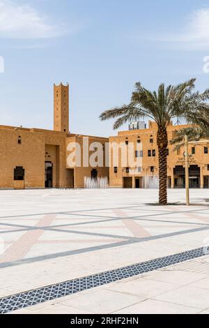 Der Deera-Platz ist ein öffentlicher Platz im ad-Dirah-Viertel von Riad, Saudi-Arabien Stockfoto