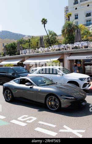 Ferrari Roma in Monte Carlo Stockfoto