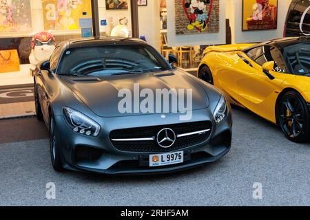 Mercedes AMG GT Stockfoto