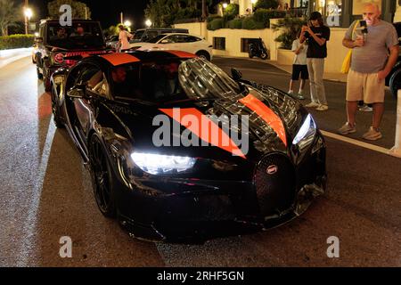 Bugatti Chiron pur Sport 300+ in Monte Carlo, Monaco Stockfoto