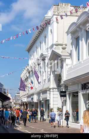 De Gruchy Kaufhaus, King Street (Einkaufsstraße), St Helier, Jersey, Kanalinseln Stockfoto