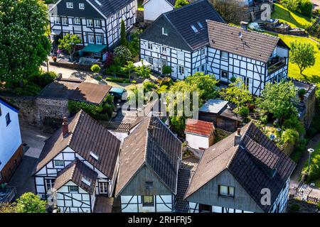 Hattingen-Blankenstein, Altstadt, NRW, Deutschland Stockfoto