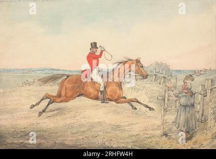 "Going through the Country Like a Gentleman" von Henry Thomas Alken Stockfoto