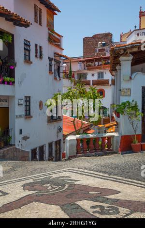 Street Scene, Taxco, Guerrero, Mexiko Stockfoto