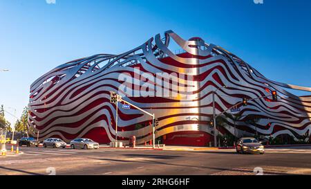 Petersen Automotive Museum, Los Angeles, Kalifornien Stockfoto