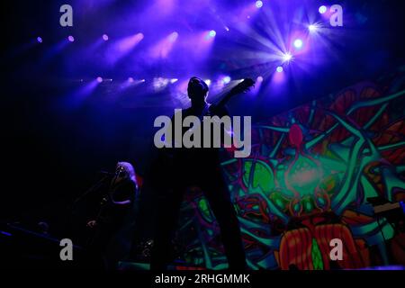 Toronto, Kanada, 16.08.2023, US-amerikanische Heavy-Metal-Band Mastodon auf der Budweiser Stage in Toronto Stockfoto