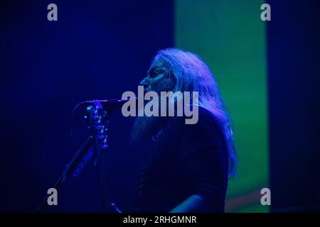 Toronto, Kanada, 16.08.2023, US-amerikanische Heavy-Metal-Band Mastodon auf der Budweiser Stage in Toronto Stockfoto