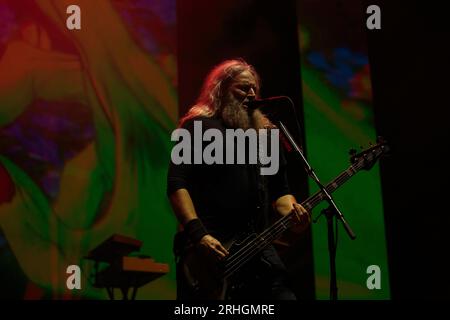 Toronto, Kanada, 16.08.2023, US-amerikanische Heavy-Metal-Band Mastodon auf der Budweiser Stage in Toronto Stockfoto