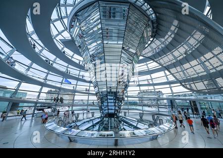 Findet, Reichstag, Tiergarten, Mitte, Berlin, Deutschland Stockfoto