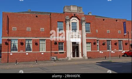 Winmarleigh House, Warrington Masonic Hall Co Ltd, 15 Winmarleigh St, Warrington, Cheshire, England, Vereinigtes Königreich, WA1 1 Stockfoto
