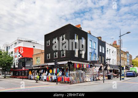 Camden Town mit seinen berühmten Märkten, Restaurants und alternativer Kultur Stockfoto