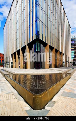 Wellington Place, Büros, Leeds, England Stockfoto