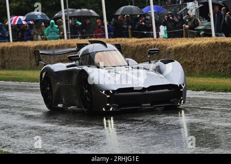 Max Chilton, Alex Summers, McMurtry Automotive Sperling, 30 Years of the Festival of Speed, eine Auswahl einiger der besten Autos und Motorräder, die es gibt Stockfoto