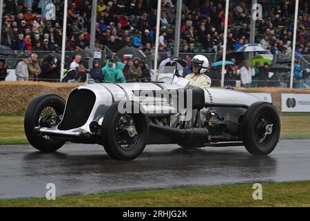 Andrew Lewis, Napier-Railton Special, 30 Years of the Festival of Speed, eine Auswahl der besten Autos und Fahrräder, die auf den Hügel gefahren sind Stockfoto