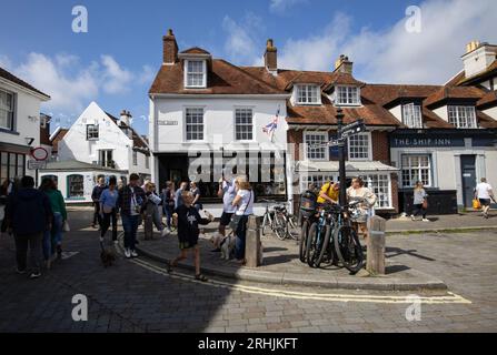 The Quay, Lymington, Hampshire, England, Vereinigtes Königreich Stockfoto