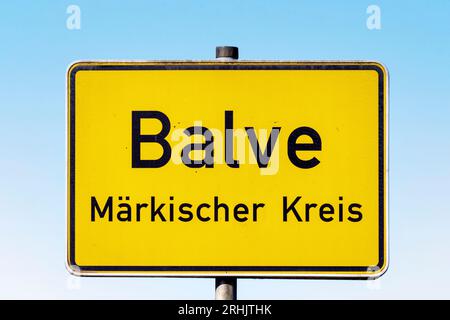 Deutschland, NRW, Märkischer Kreis, Balve, Stockfoto