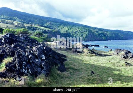 Lahaina, Hawaii, USA. August 2023. Standorte in Lahaina und West Maui, Hawaii im Jahr 1984. (Bild: © Kenneth Martin/ZUMA Press Wire) NUR REDAKTIONELLE VERWENDUNG! Nicht für kommerzielle ZWECKE! Stockfoto