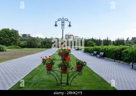 Ein Foto im Park von Chisinau Stockfoto