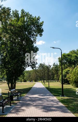 Ein Foto im Park von Chisinau Stockfoto