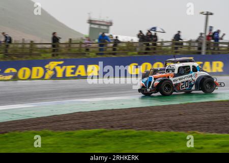 JLM – Legends Racing Knockhill Samstagmorgen Training und Rennen 1 Stockfoto