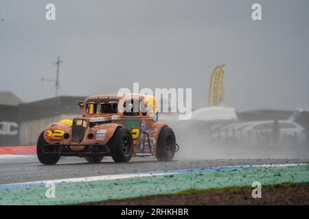 JLM – Legends Racing Knockhill Samstagmorgen Training und Rennen 1 Stockfoto