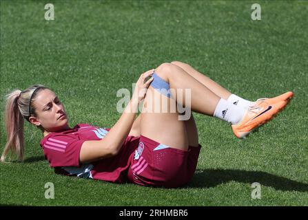 Sydney. August 2023. Die Spanierin Alexia Putellas während einer Trainingseinheit im Leichhardt Oval Stadium in Sydney, Australien. Quelle: Isabel Infantes/Alamy Live News Stockfoto