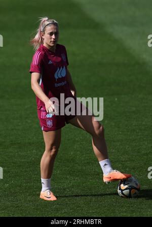 Sydney. August 2023. Die Spanierin Alexia Putellas während einer Trainingseinheit im Leichhardt Oval Stadium in Sydney, Australien. Quelle: Isabel Infantes/Alamy Live News Stockfoto