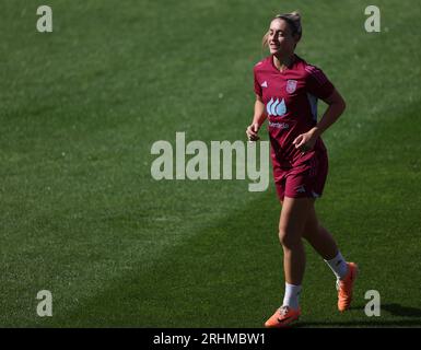 Sydney. August 2023. Die Spanierin Alexia Putellas während einer Trainingseinheit im Leichhardt Oval Stadium in Sydney, Australien. Quelle: Isabel Infantes/Alamy Live News Stockfoto