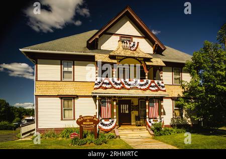 Alte Tolland County Gefängnis und Museum Tolland, Connecticut, USA Stockfoto