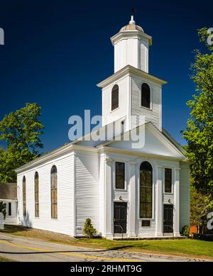 The Hill Church Willington Common Historic District   Willington , Connecticut, USA Stockfoto