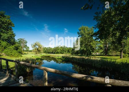 Fallkill Creek Eleanor Roosevelt National Historic Site   Hyde Park, New York, USA Stockfoto