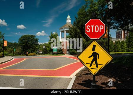 Chef's Cross Walk The Culinary Institute of America   Hyde Park, New York, USA Stockfoto
