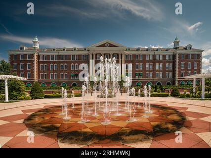 Roth Hall Anton Plaza The Culinary Institute of America   Hyde Park, New York, USA Stockfoto