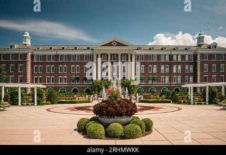 Roth Hall Anton Plaza The Culinary Institute of America   Hyde Park, New York, USA Stockfoto