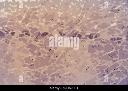 Zerbrochenes Glas mit Rissen als Hintergrund Stockfoto