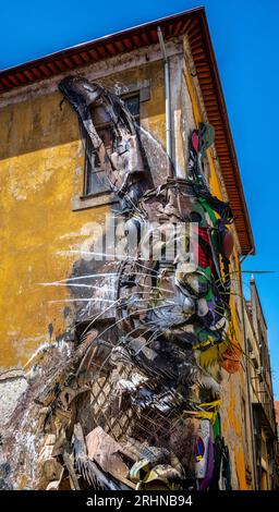 Straßen von Vila Nova de Gaia, Porto, Portugal Stockfoto