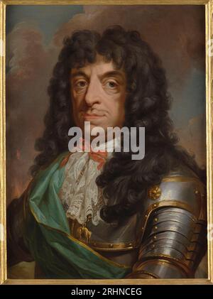 Porträt von Johann II. Casimir Vasa (1609-1672), König von Polen. Museum: Königliches Schloss, Warschau. Verfasser: MARCELLO BACCIARELLI. Stockfoto