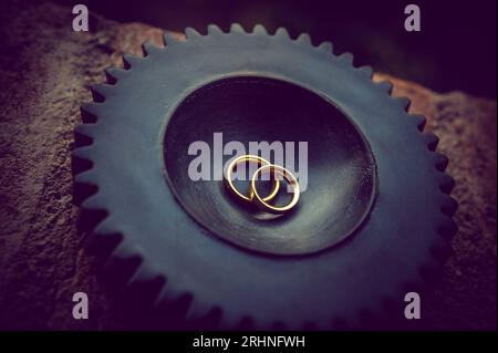 Concrete Design arbeitet von HandmadebyNatives Stockfoto