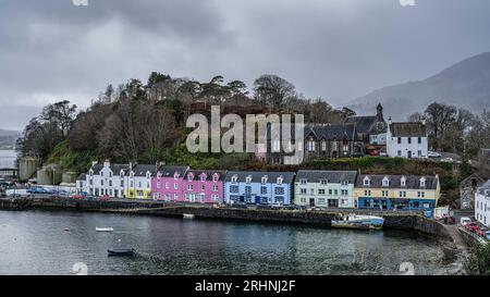 Hafen von Portree, Isle Of Skye Stockfoto