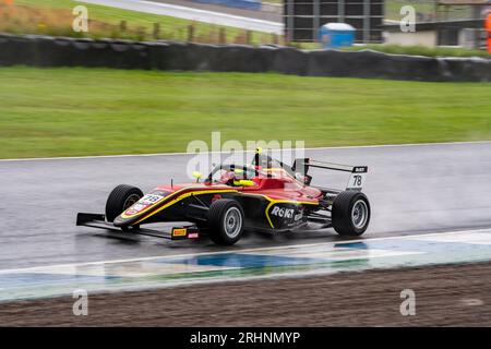 BTCC FP1 und FP2 während der British Touring Car Championship auf der Knockhill Racing Circuit, Dunfermline, Schottland am 12. August 2023. Foto von Chris Willia Stockfoto